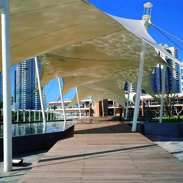 兴城市膜结构景观棚