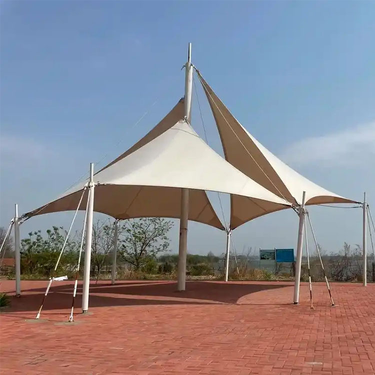 兴城市膜结构景观棚