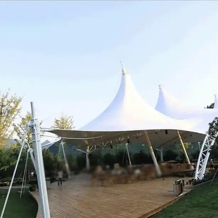 兴城市膜结构景观棚