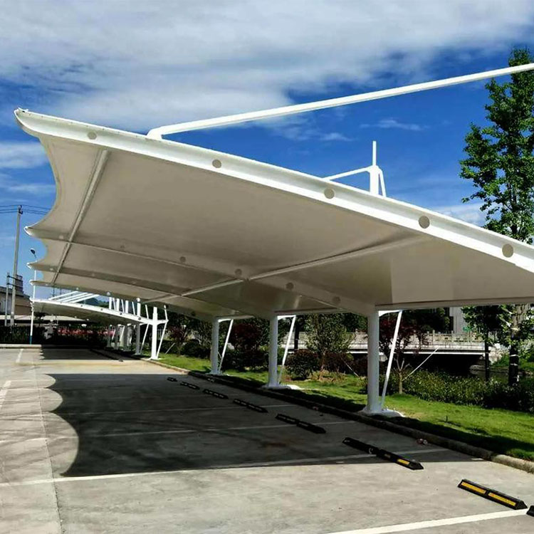 兴城市膜结构汽车棚